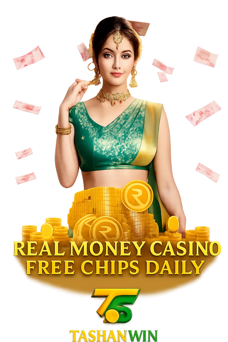 Tashanwin — real money casino, free chips daily